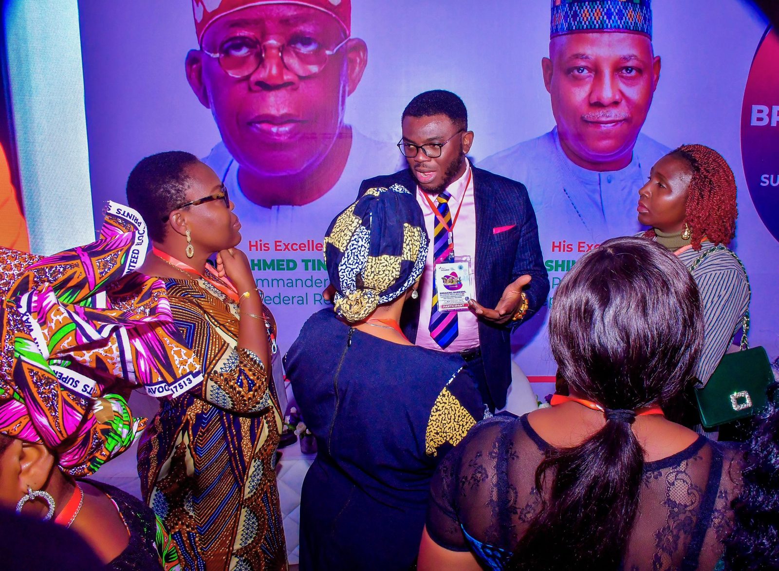 Yeshua Russel — Engaging with national leaders at Presidential Villa, National Inclusion Conference